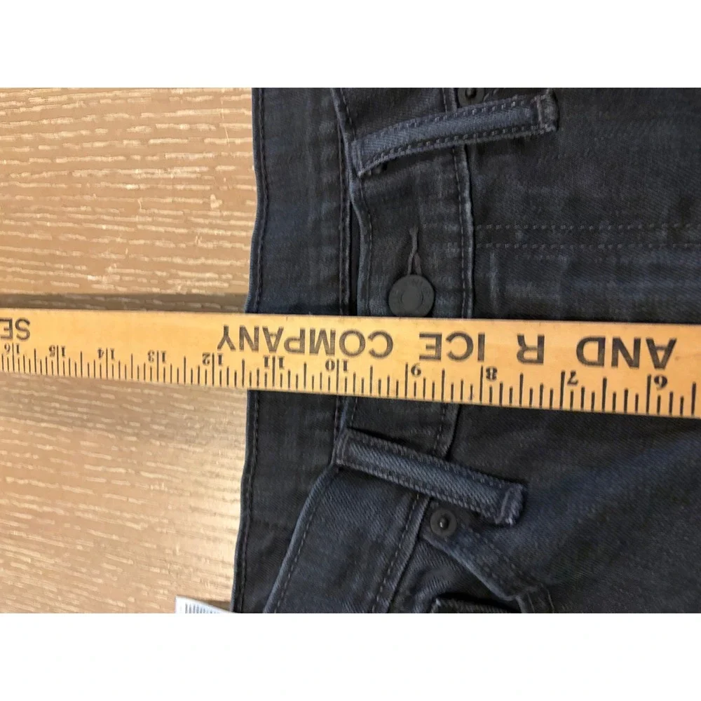 Levi's 511 Men's Slim Fit Jeans 32x32 Black Faded Wash Stretch Denim Pants